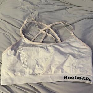 Reebok Women's Light Beige Sports Bra